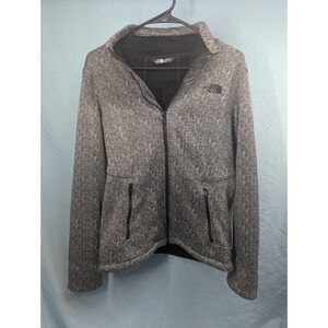 The North Face Apex Chromium Jacket Herringbone Fleece Lined Women's M Black